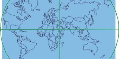 地図のカーバ神殿、センターの世界 