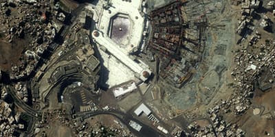 地図のメッカには衛星地図