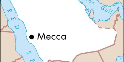 地図masarat王国3つのメッカ